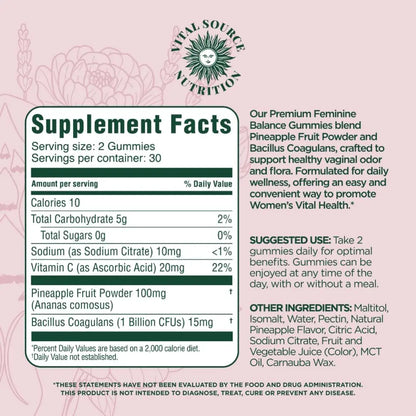 LumiSund Feminine Balance Gummies